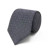 Camiloni Premium Silk Double Square Neat on Jacquard Ground Tie