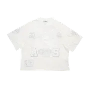 Almost Someday - Letterman Jersey Top Tee - Cream