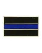 Law Enforcement Police Blue Line HAT/Lapel Pin — American Heroes