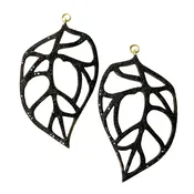 Black Diamond Leaf Drops — Hughes Bosca