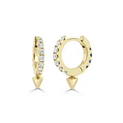 Colored Stone Earrings