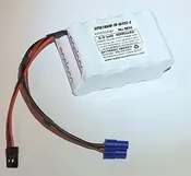 10BK-3MCCA-6V : 6.0 volt 4000mAh eneloop NiMH battery for R/C hobby