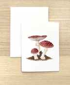 Amanita Muscaria Greeting Card — Paper Wings