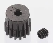 0.5 Module Hard Blackened Steel Mini Pinion 2mm, 15T
