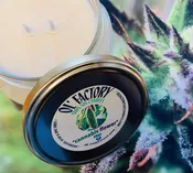 Cannabis Flower Soy Candle