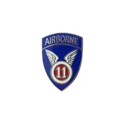 11th Airborne Division Lapel Pin
