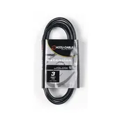 Accu-Cable AC Power Extension Cord | IEC Male to IEC Female | 3ft (1m)