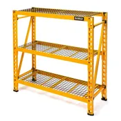3-SHELF STEEL WIRE SHELF INDUSTRIAL STORAGE RACK