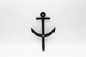 Wrought Iron Metal Anchor Wall Hook Small