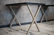 Keyhole Desk — Timber Forge