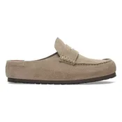 Birkenstock Womens Naples in Taupe Suede