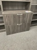 Super Saver 2-Drawer Lateral File Cabinet/Bookcase Hutch Set