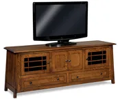 Colbran Media Stand - 73"W by Forks Valley Woodworking