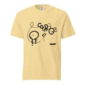 COURAGE / Unisex garment-dyed heavyweight t-shirt