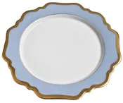Anna Weatherley Anna's Palette Sky Blue Dinner Plate