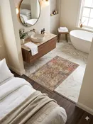 2' x 3' Multicolor Traditional Pictorial Persian Style Area Rug