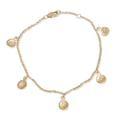 10K Gold Astrid Bracelet with Diamonds
