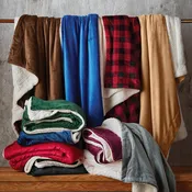 Alpine Fleece - Micro Mink Sherpa Blanket
