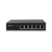 4 PoE Port Switch with 2 Port Uplink