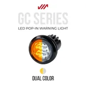 1.5″ Pop-In LED Warning Light – ASG-GC-A