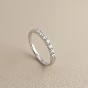 2.10mm Diamond Band White Gold 0.35tcw | Wedding Rings
