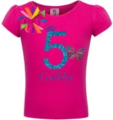 5th Birthday Rainbow Butterfly