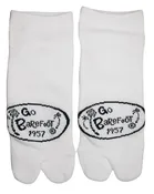 Go Barefoot Logo (White) Low Cut Socks