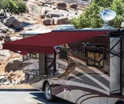 Carefree Eclipse 12V Patio Awning with Acrylic Fabric
