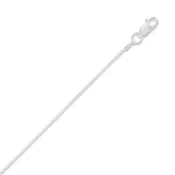 025 Square Snake Chain Necklace (1mm)