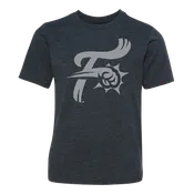 108 Stitches Navy Youth Glow in the Dark F-Fist Tee