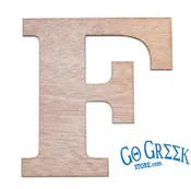8" Symbol Board Letter F