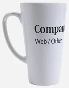 Business Tall Latte Mugs Templates