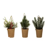 9" Greenery in Pot