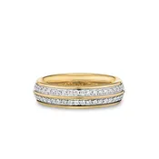 6mm Knife Edge Band Ring DI 18K