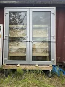 Inotech Outswing Silver Patio Door — Window Medics Of Alaska