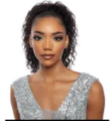 100% HUMAN HAIR SPANISH WAVE DRAWSTRING PONYTAIL 20"-12"
