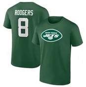 Aaron Rodgers New York Jets Icon Name & Number T-Shirt