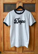 DOPE Ringer Tee by Rumble Saints
