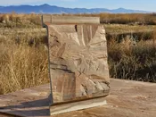 16″ Hand-Hewn EverLog Siding Sample – Ponderosa