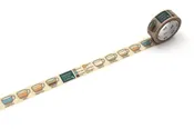 15mm espresso coffee guide washi tape