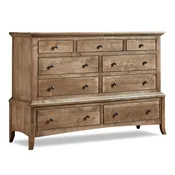 Provence 9 Drawer Dresser on Dresser