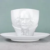 Made in Germany Shakespeare Coffee Cup with Saucer