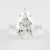 Michael Alan Jewelers-Hidden Diamond Bridge Setting (Pear)