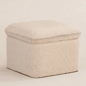 Babyletto Cali Storage Ottoman in Shearling