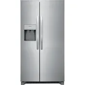 Frigidaire FRSS26L3AF 25.6 Cu. Ft. Side-by-Side Refrigerator with Ice And Water Dispenser – Fingerprint Resistant Stainless Steel
