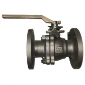 150# WCB Carbon Steel Flanged Ball Valve, 316SS Trim, 2-PC, Full Port