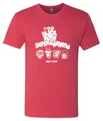 Black Moth Super Rainbow 2025 Red Soft New Magic Dream Tour Shirt
