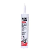 10.3 Oz. Silicone Caulk, High Temperature, Red
