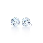 1.00ctw Round Brilliant Diamond Stud Earrings