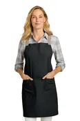 A902 Two-Tone Heavy Cotton Twill Crossback Apron with Pockets <br>starting at